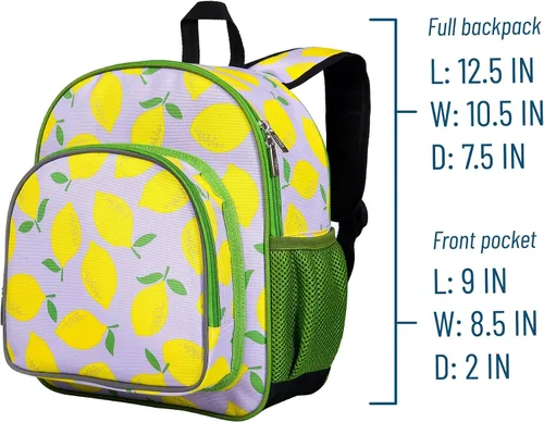 Vista 4 de Wildkin Mochila para niña, morado, talla única