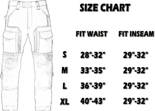 Vista 2 de ZAPT Tactical Molle Ripstop Combat Pants Army MulticamA-TACS LE Camo - Pantalones para hombres