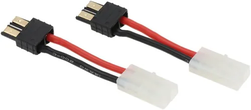 Vista 4 de Goolsky 2PCS Plug Male to Tamiya Head Female Connector Adapter for RC Car Lipo Battery Charger