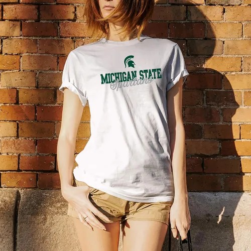 Vista 5 de NCAA Fresh Script, camiseta de color del equipo, universidad, universidad