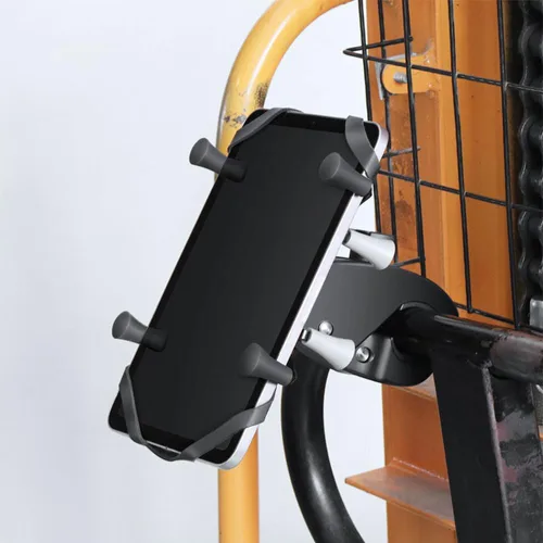 Vista 5 de Strg Soporte de teléfono con abrazadera para rieles de 0.7" a 1.35