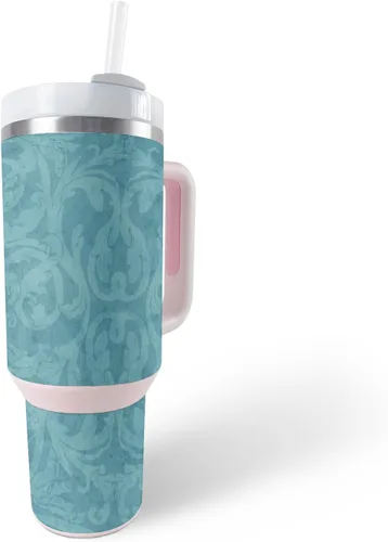 Vista 20 de MightySkins Skin - Vaso de vinilo compatible con Stanley The Quencher H2.0 FlowState de 40 onzas, diversión de los años 90, protectora, duradera