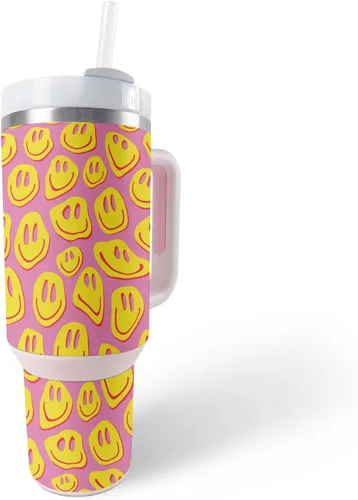 Vista 4 de MightySkins Skin - Vaso de vinilo compatible con Stanley The Quencher H2.0 FlowState de 40 onzas, vida útil, protectora, duradera y única, fácil