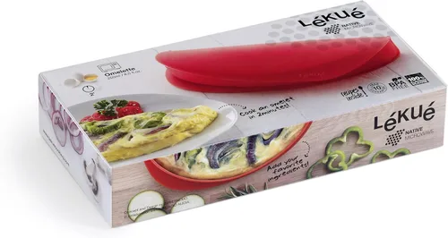 Vista 2 de Lekue Fabricante de Tortillas, Modelo #, Rojo Pequeño