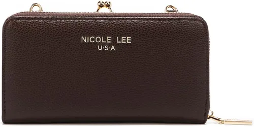 Vista 5 de Nicole Lee Cartera cruzada Signature Kiss Lock, Memoria de Roma