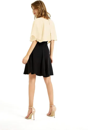 Vista 3 de Chal de gasa suave para mujer, para vestido de noche, boda, bolero, aleta