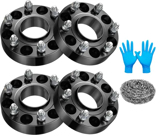 Vista 12 de BDFHYK 6x139.7mm Separadores de Rueda 1 Pulgada 6x5.5 Separador de Rueda Central Compatible con Ram 1500 2019-2024, Adaptadores de Rueda Forjados