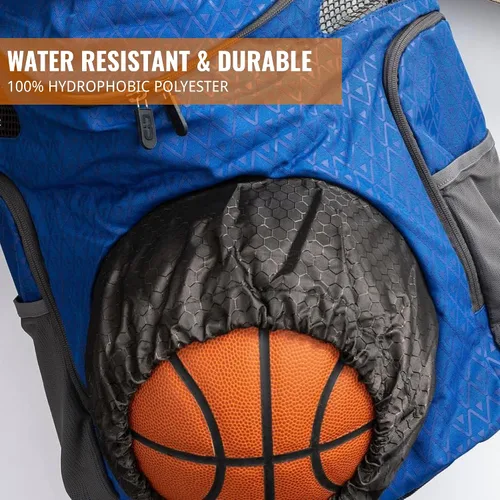 Vista 3 de Point 3 Road Trip 2.0 Mochila Mochila de Baloncesto con Cierre Resistente Compartimento de Bolsillo de Malla Ventilada para Zapatos