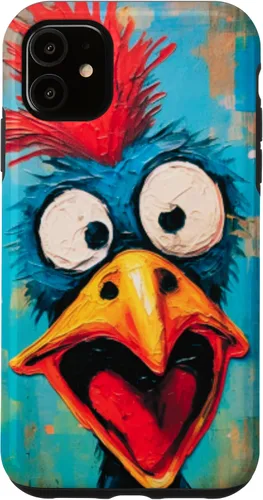 Vista 8 de Funda para iPhone 17 con diseño de gallo de dibujos animados de gallo de dibujos animados de gallo