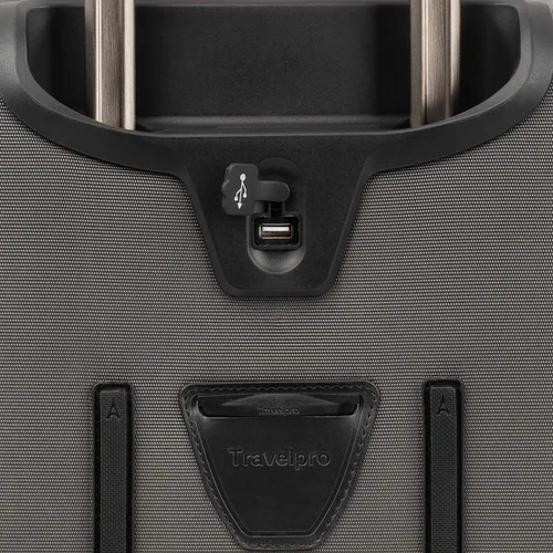Vista 6 de Travelpro Crew Versapack - Maleta giratoria extensible Softside, Gris (Titanium Grey)), 407186205