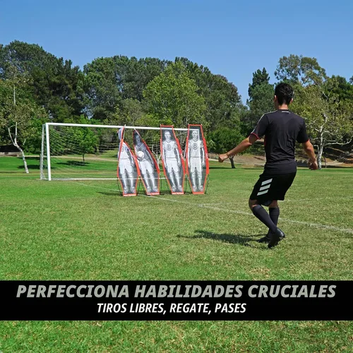 Vista 4 de GoSports Maniquí de entrenamiento XTRAMAN para defensor de fútbol