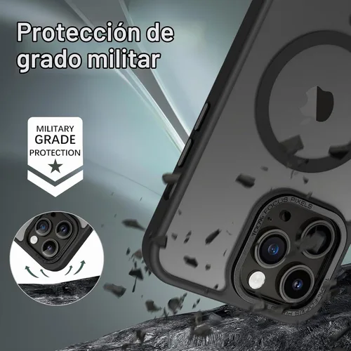 Vista 3 de BENTOBEN Funda magnética para iPhone 14 Pro [compatible con Magsafe] translúcida mate 14 Pro, delgada, a prueba de golpes, para mujeres, hombres