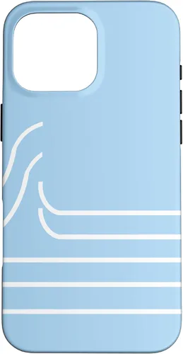 Vista 19 de Minimalist Waves Ocean Retro Waves Sea Case for iPhone 16