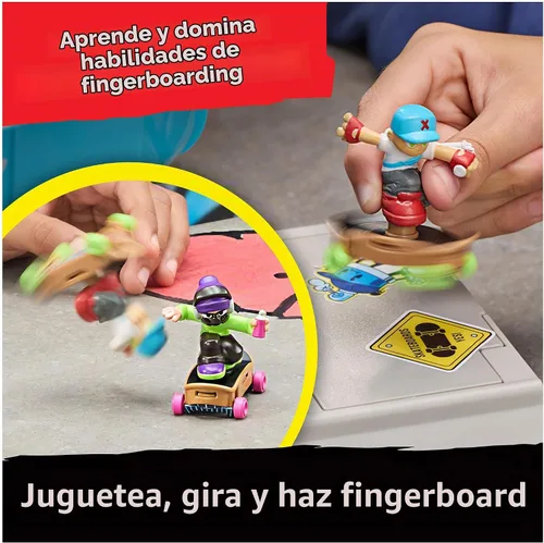 Vista 6 de Tech Deck Free Riders Extreme - Juego de diapasón motorizado a partir de 5