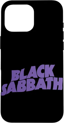 Vista 19 de Funda con logotipo oficial de Black Sabbath Purple para iPhone 17