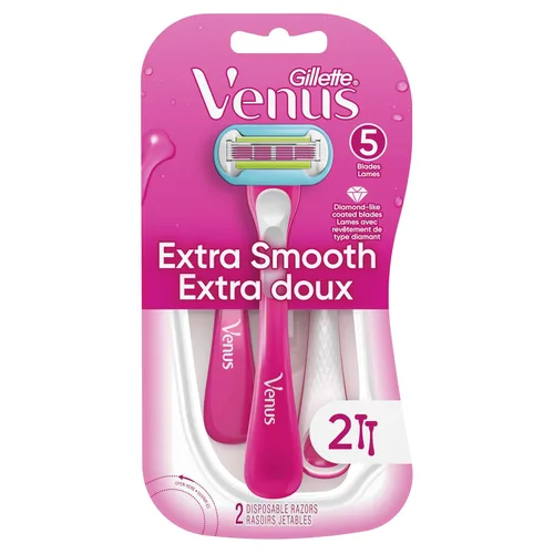 Vista 8 de Gillette Venus Maquinillas de afeitar desechables verdes extra suaves para mujer, 2