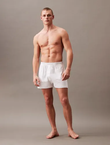 Vista 2 de Calvin Klein Calzoncillos de punto clásicos de algodón para hombre, paquete de 3