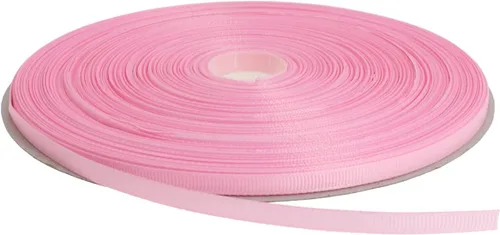 Vista 51 de Cinta de grogrén sólido de 100 yardas cada rollo, 100% poliéster (1/4", beige)
