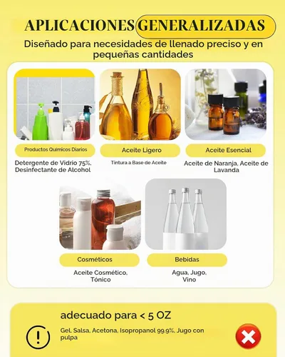 Vista 6 de Máquina de llenado de líquidos Máquina de llenado de botellas con bomba peristáltica de 22 onzas/min Máquina automática de llenado de botellas