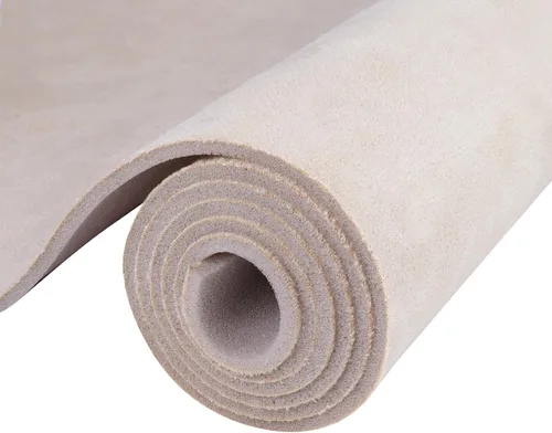 Vista 10 de 4Bang Tela de Forro Interior de Gamuza Gris para Reparación, Material de Micro-Gamuza para Forro Interior con Respaldo de Espuma, Repuesto