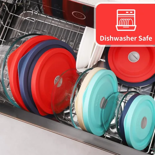 Vista 7 de Tapas de repuesto para Pyrex 7402-PC 7 tazas y 7201-PC 4 tazas 6