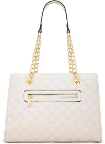 Vista 4 de Montana West Bolso de mano mediano para mujer, con cadena acolchada, bolso de hombro