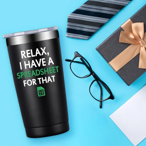Vista 3 de Fufandi Regalos para Jefes para Hombres, Regalo de Contador - Regalo del Día del Jefe Navidad Cumpleaños para Jefes Masculinos, Gerente, Él - Vaso