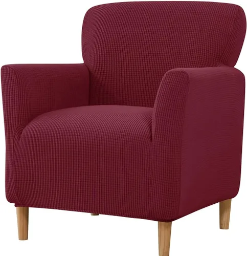 Vista 22 de XMAYODS Funda para silla de club, fundas suaves y elásticas para silla de sala de estar y dormitorio, funda para silla de bañera, funda lavable