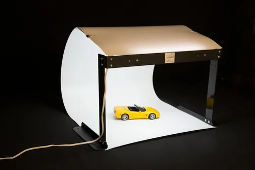 Vista 4 de Estudio fotográfico de mesa PS5LED Lightbox con iluminación LED para fotografía de productos