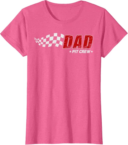 Vista 68 de Dad Pit Crew Race Car Birthday Family Matching Pit Crew Camiseta Pit Crew