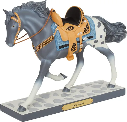 Vista 2 de Enesco The Trail of Painted Ponies Appy Trails Figurilla, 7.4 pulgadas, multicolor