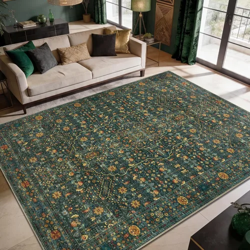 Vista 48 de Keen Home Design - Tapete lavable a máquina con respaldo antideslizante, para entrada, cocina, baño, lavandería, vintage de pelo orto y duradero