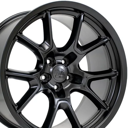 Vista 14 de OE Wheels DG21 20x9 Set(4) Black 5x115 & Ironman Tires & TPMS