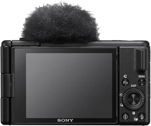 Vista 4 de Sony - Cámara digital ZV1 II de 20.1 megapíxeles para creadores de contenido y vloggers - Negro
