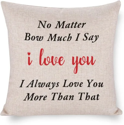Vista 14 de One Year Down Forever to Go - Fundas de almohada decorativas de 16 x 16 pulgadas, funda de cojín cuadrada con acento de San Valentín para sofá