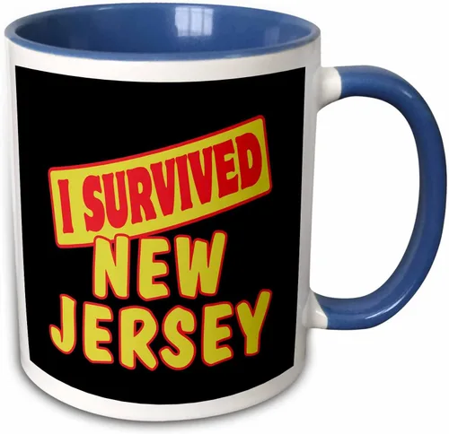 Vista 11 de 3dRose Sobreviví Nueva Jersey Survial Pride And Humor Design - Tazas (mug_118135_4)
