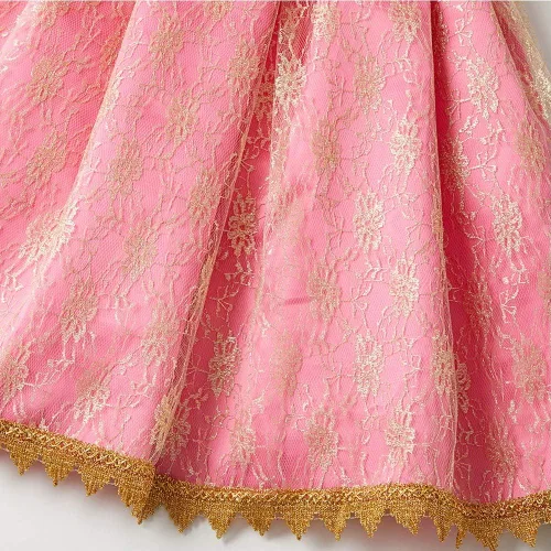 Vista 12 de REXREII Disfraz de princesa durmiente para niñas, disfraz de Halloween, cosplay, Navidad, fiesta de cumpleaños (accesorios)