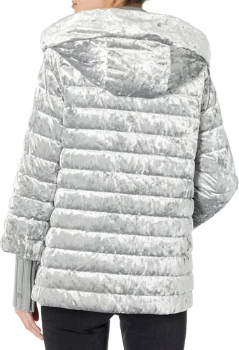 Vista 2 de DKNY Chaqueta pesada de terciopelo aplastado para mujer