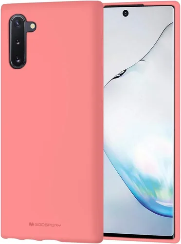 Vista 9 de GOOSPERY Soft Feeling Jelly para Samsung Galaxy Note 10 Case (2019) Cubierta de parachoques delgada sedosa (negro)