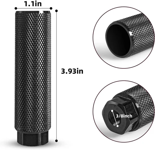 Vista 3 de Clavijas BMX, 2 unidades de aleación de aluminio para pedales de BMX, accesorios BMX