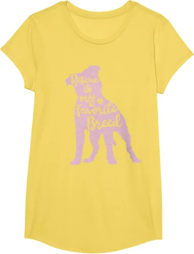 Vista 38 de Pitbull Rescue Is my Favorite Breed Dog Pit Bull Mama - Camiseta, Negro, S