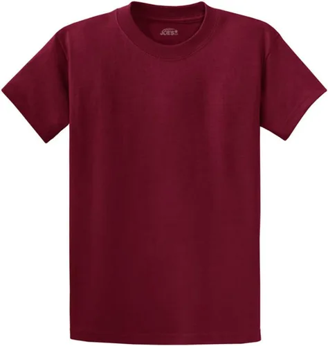 Vista 19 de Joe's USA Playeras pesadas de 6.1 onzas, 100% algodón para hombres en tallas regular, grande y alta Negro azabache