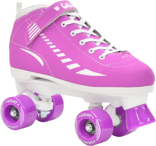 Vista 10 de Epic Skates Galaxy Elite - Patines de cuatro velocidades para niños Rosado