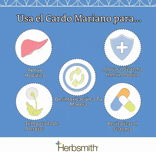 Vista 4 de Herbsmith Suplemento herbario de cardo mariano para perros y gatos, 2.65 oz en polvo