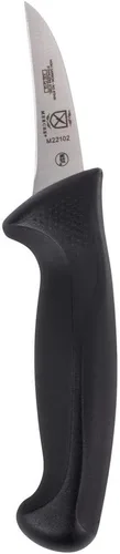 Vista 2 de Mercer Culinary M22102 Millennia Black Handle - Cuchillo de pelar/tornear, mango negro, 2.5 pulgadas