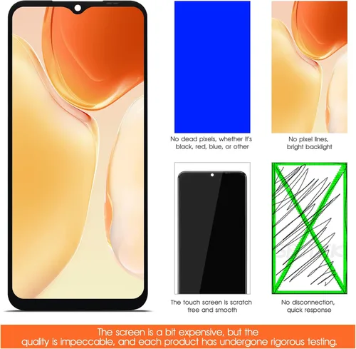 Vista 5 de Pantalla para Samsung Galaxy A14 5G Reemplazo de pantalla LCD para Samsung A146 Pantalla LCD SM-A146P, SM-A146U, SM-A146U1, SM-A146U1/DS Pantalla