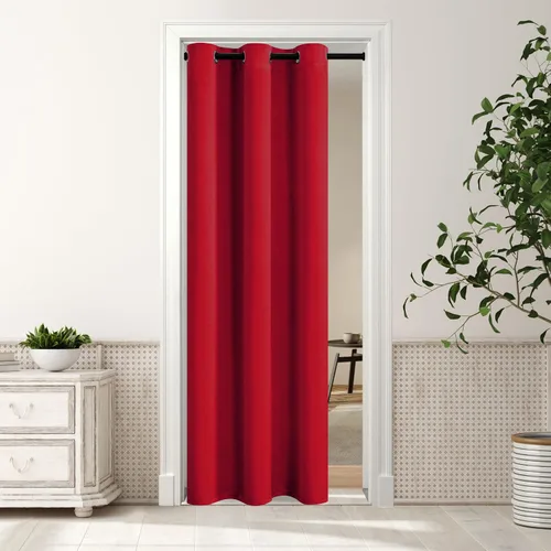 Vista 96 de MYSKY HOME Cortinas Aqua para Armario para Entrada Cortina Opaca para Puerta para Sala de Estar Cortina Oscurecedora de Habitación con Ojales