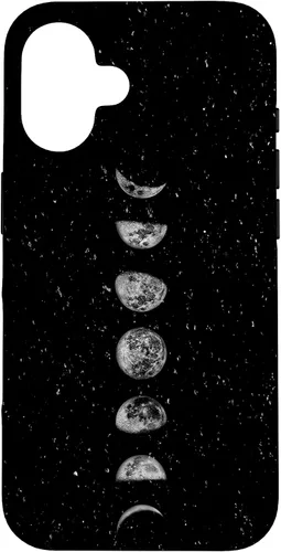 Vista 32 de Moon Phase Bohemian Celestial Lunar Cycle Astronomy Gift Case for iPhone 17