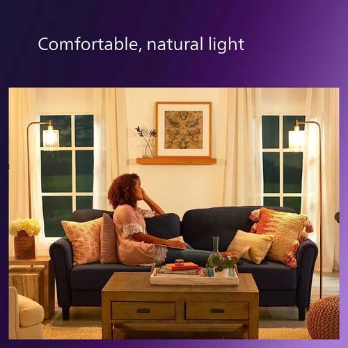 Vista 7 de PHILIPS LED Paquete de 2 Bombillas de Luz G25 de 60W de Ultra Definición Luz de Día (5000K) 500 Lúmenes (5W = 60W) Regulables Esmeriladas Sin