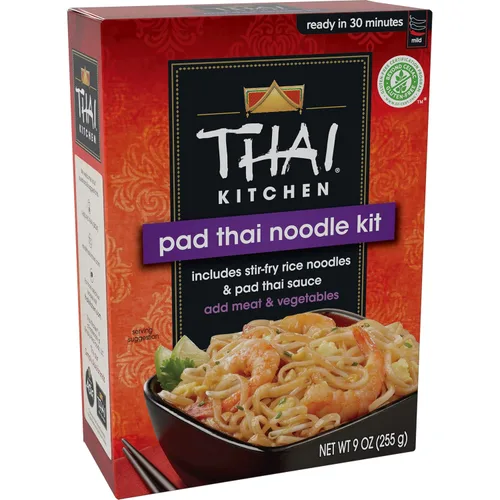 Vista 4 de Thai Kitchen Kit de fideos tailandeses sin gluten, 9 onzas (paquete de 12)
